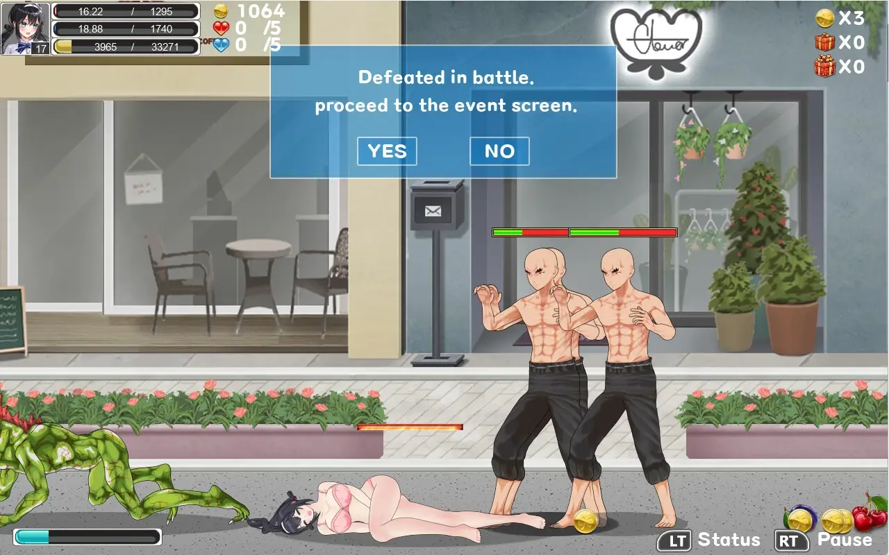 Fighting Girl Yuri gameplay screenshot 9 (Others adult game) by UMAI NEKO – free download