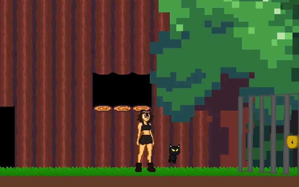 Ella’s Dumb and Horny Adventure gameplay screenshot 2 (Others adult game) by H. Potato – free download