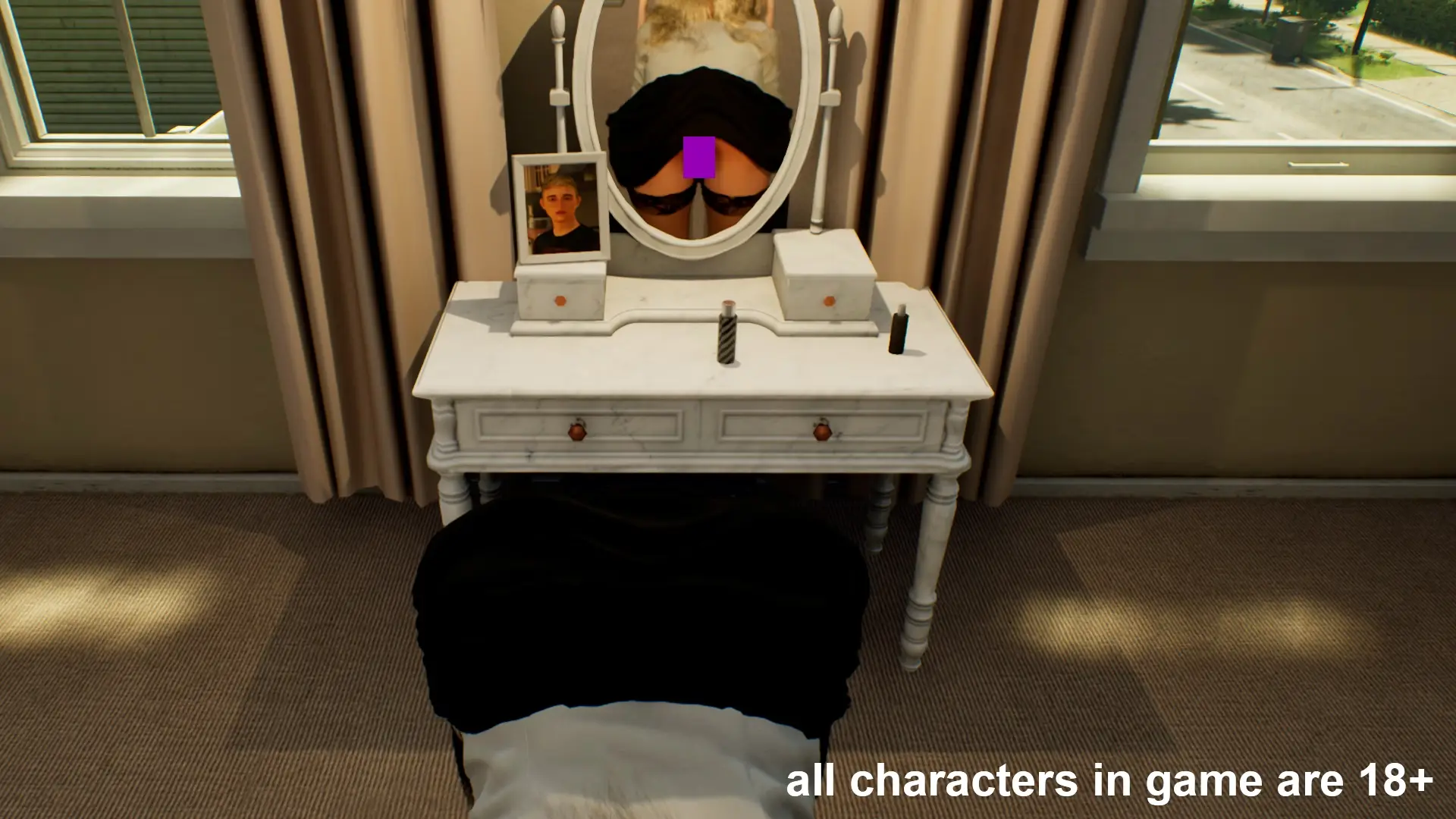 Expose My Teacher (A Wife and Mother Fan Game) gameplay screenshot 3 (Unreal Engine adult game) by Luxxor – free download