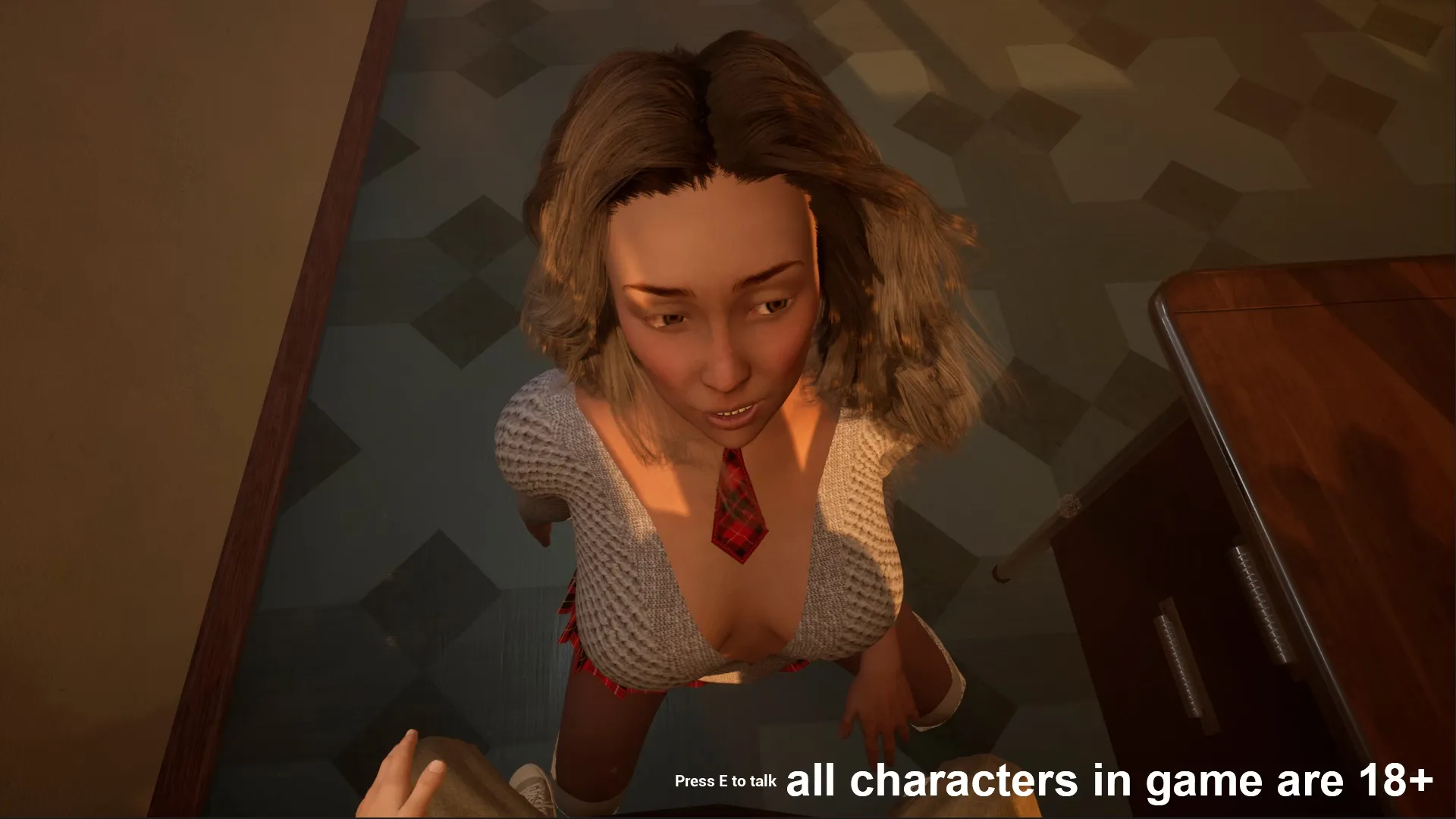 Expose My Teacher (A Wife and Mother Fan Game) gameplay screenshot 13 (Unreal Engine adult game) by Luxxor – free download