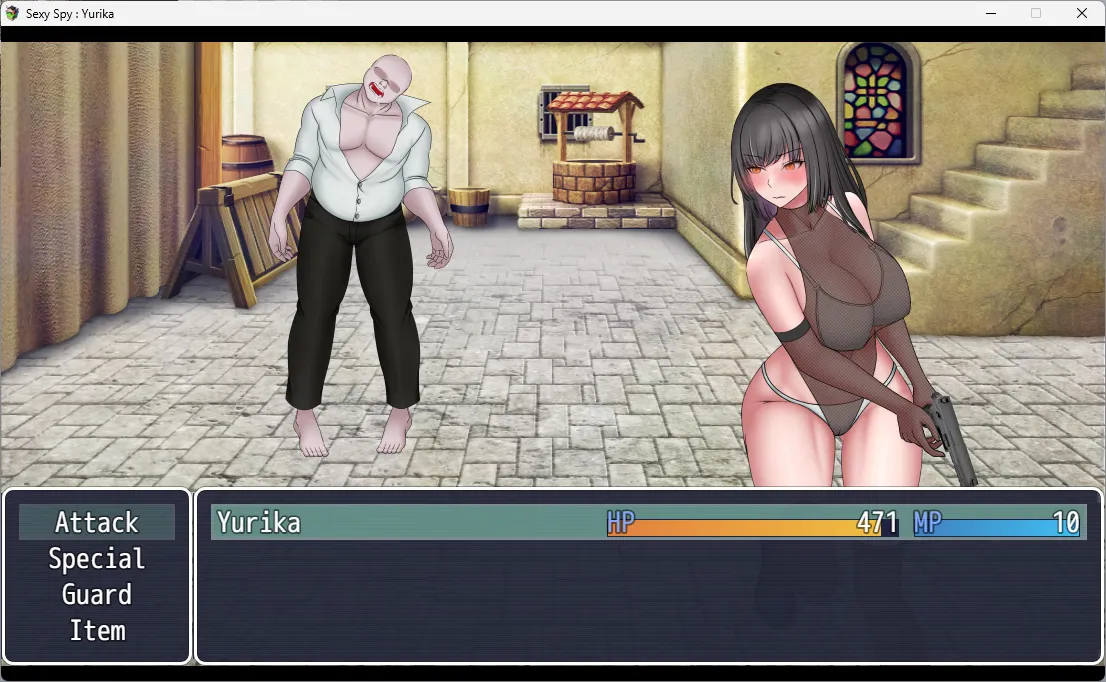 Sexy Spy : Yurika gameplay screenshot 1 (RPGM adult game) by Arc Studio – free download