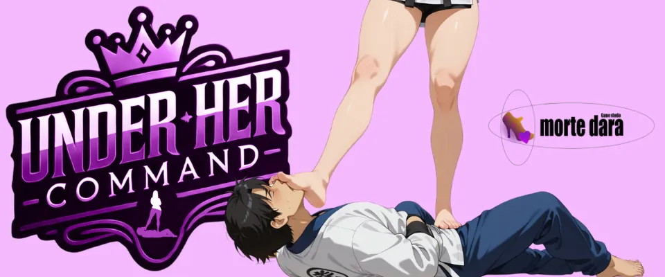 Under Her Command cover June Update – Unity adult game by MorteDara free download