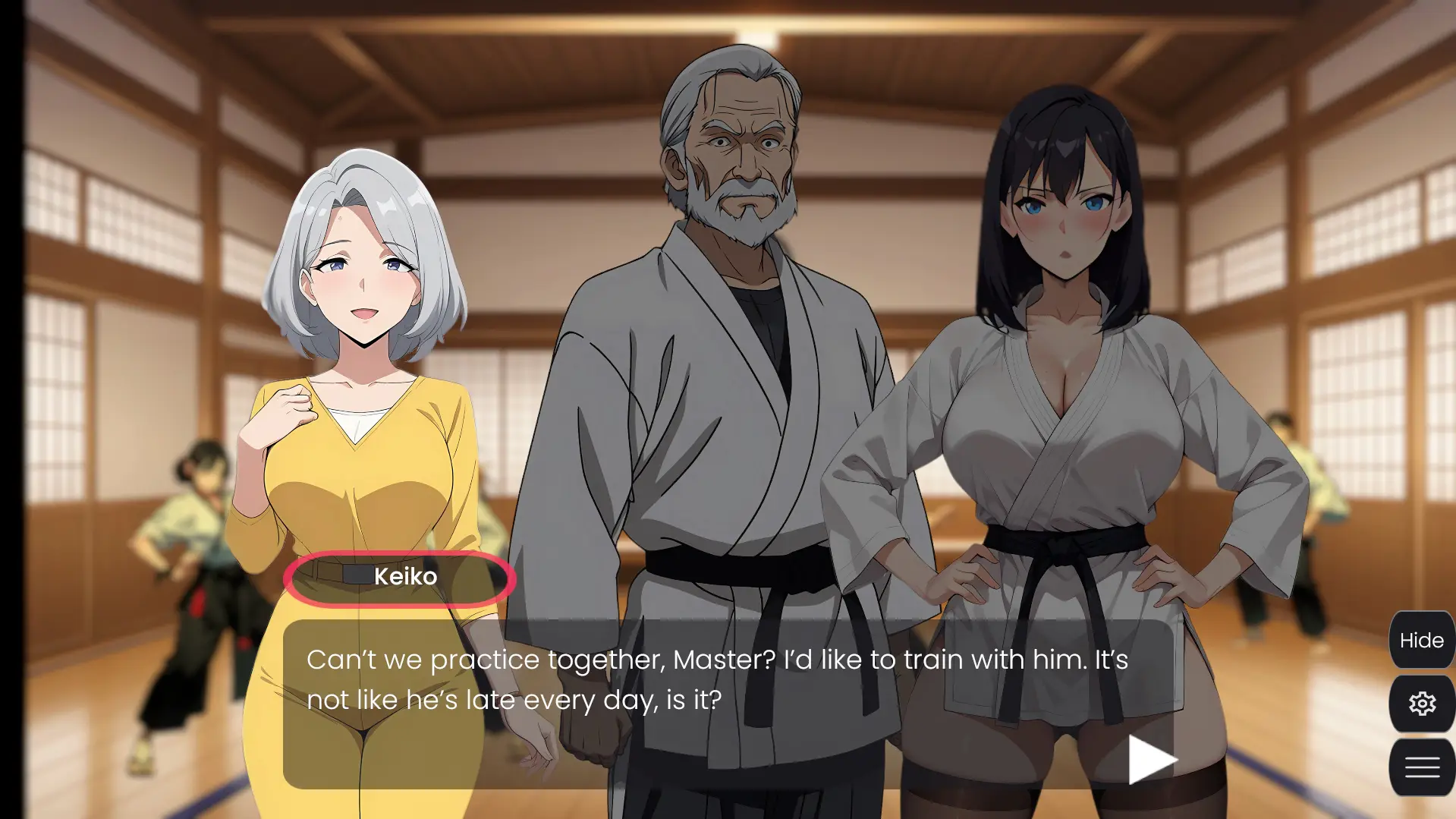 Under Her Command gameplay screenshot 12 (Unity adult game) by MorteDara – free download