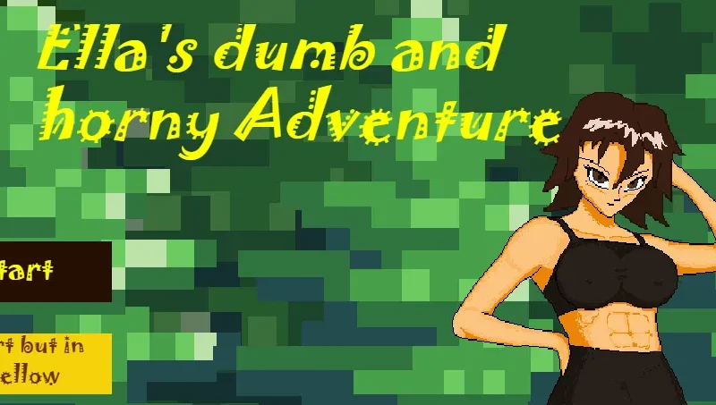Ella’s Dumb and Horny Adventure cover 1.01 Full DLC – Others adult game by H. Potato free download