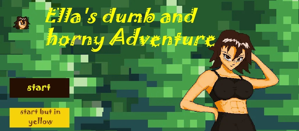 Ella’s Dumb and Horny Adventure cover 1.01 Full DLC – Others adult game by H. Potato free download