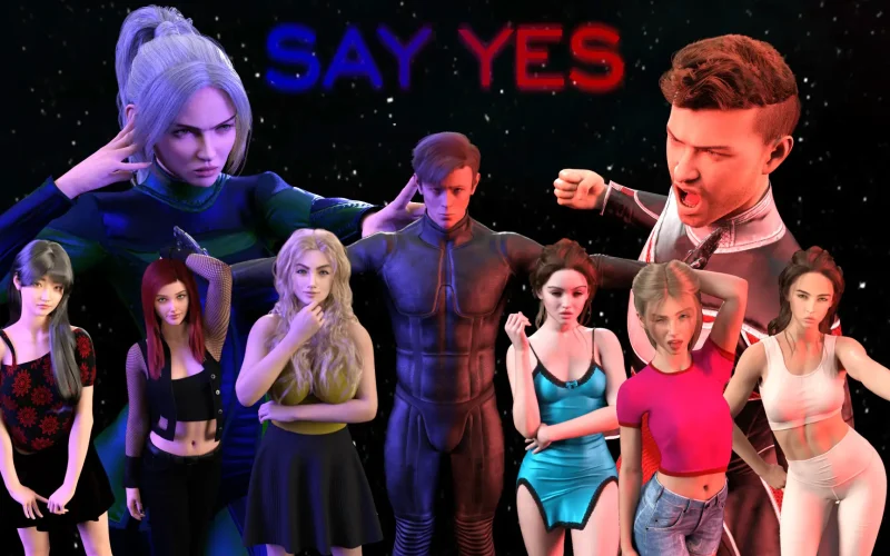 Say Yes cover 0.2 – Ren'Py adult game by Pekop free download