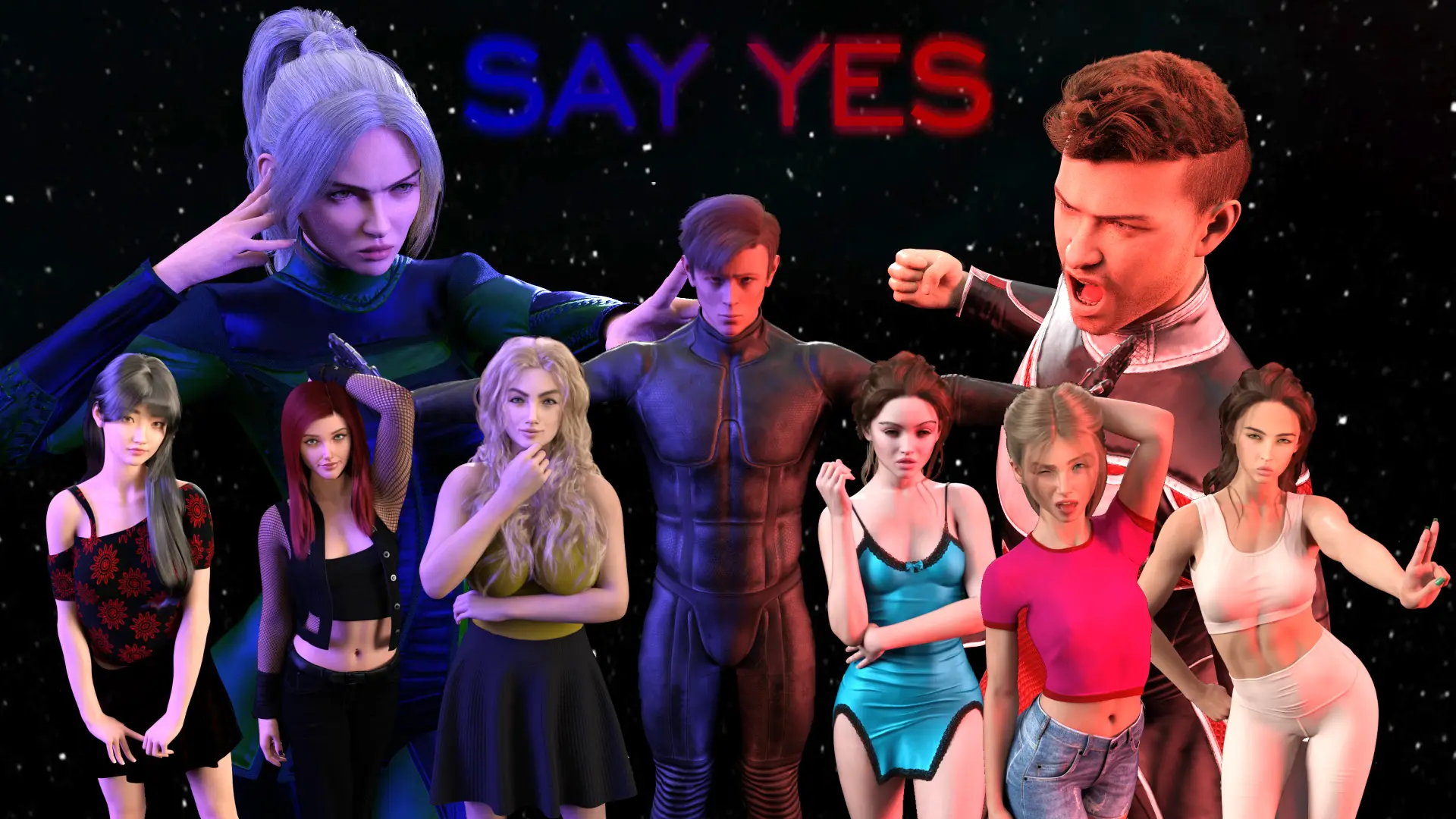 Say Yes cover 0.2 – Ren'Py adult game by Pekop free download