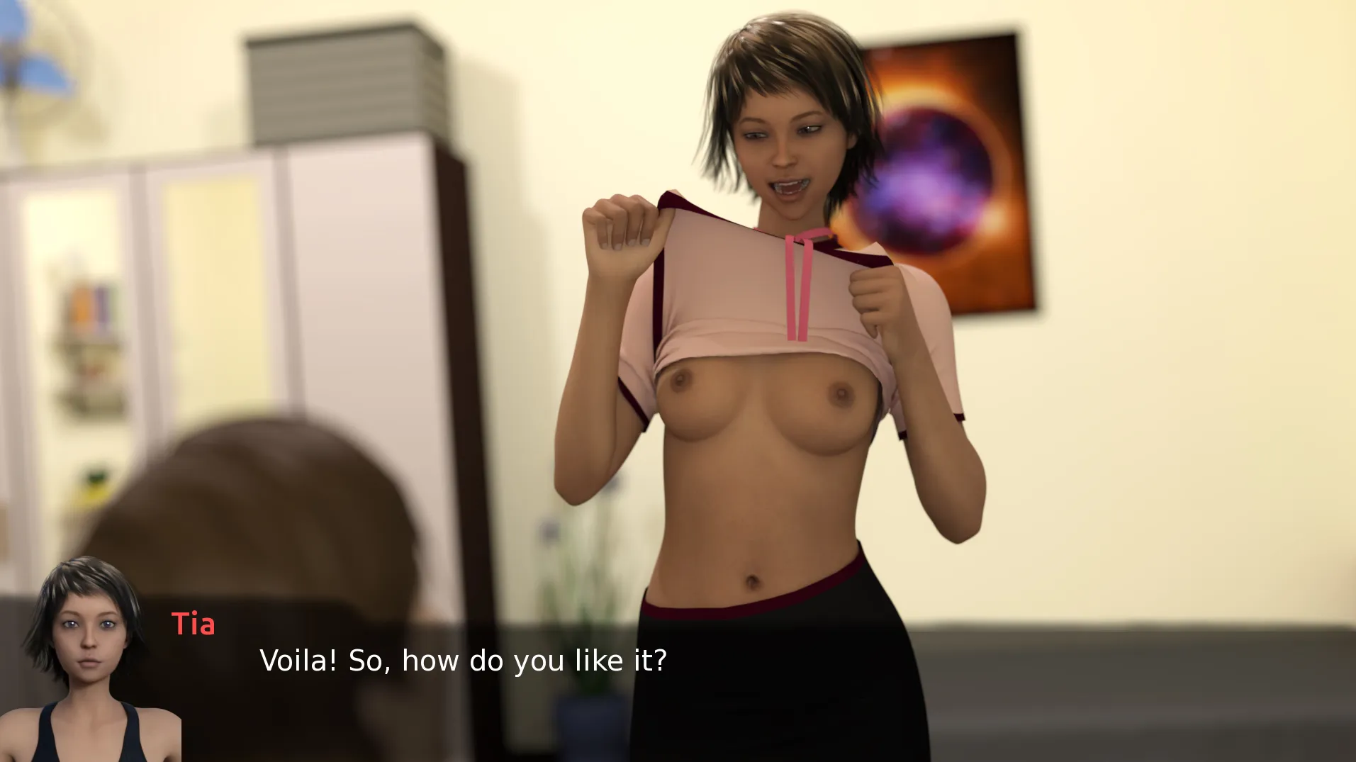 Mystery of Provenance gameplay screenshot 9 (Ren'Py adult game) by WID-3D – free download