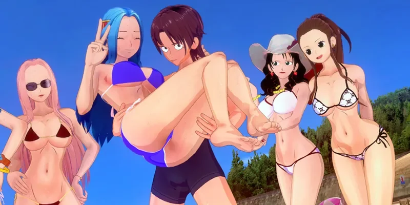 One Piece: Passion on the Grand Line cover 0.4.0 – Ren'Py adult game by StoneHead Productions free download