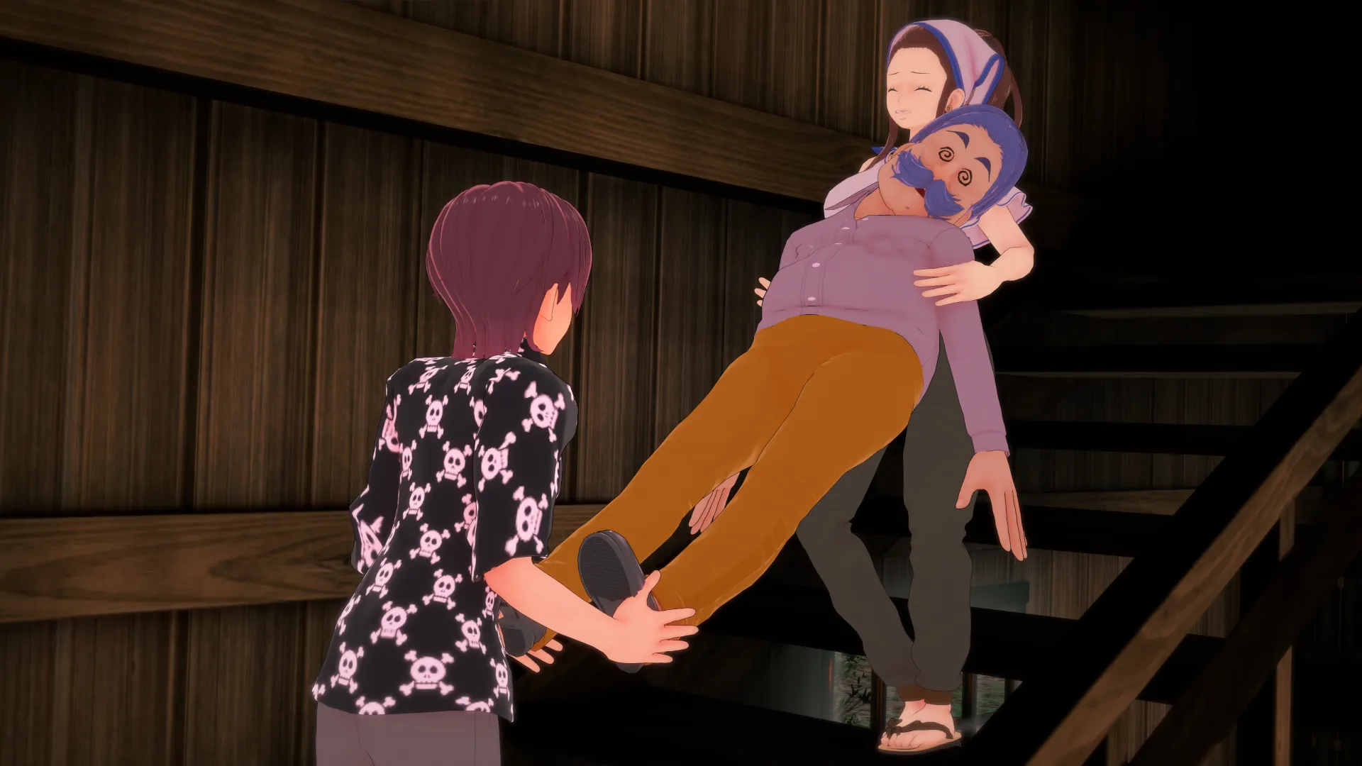 One Piece: Passion on the Grand Line gameplay screenshot 7 (Ren'Py adult game) by StoneHead Productions – free download