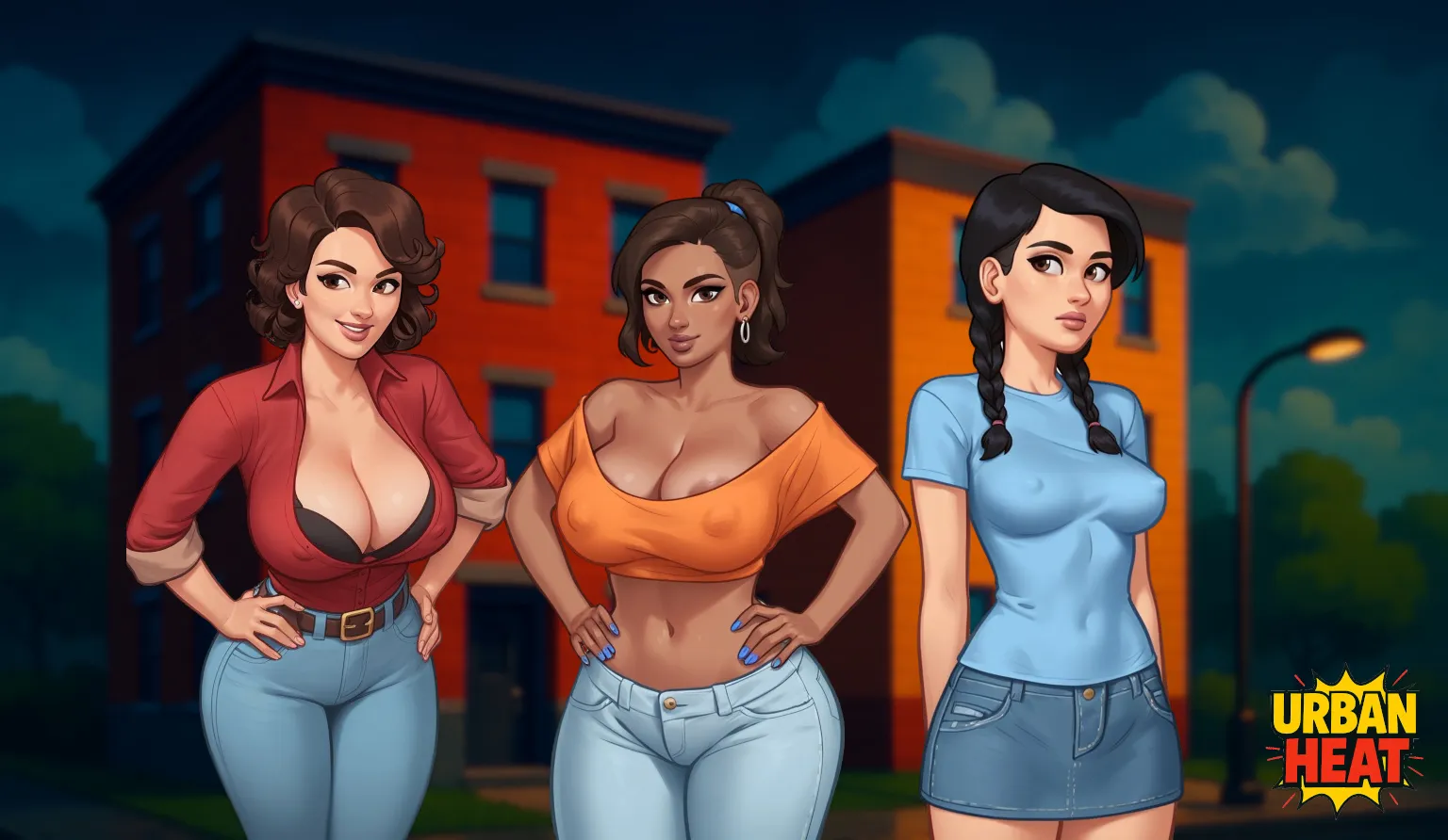 UrbanHeat gameplay screenshot 5 (Ren'Py adult game) by Lustful Lab – free download