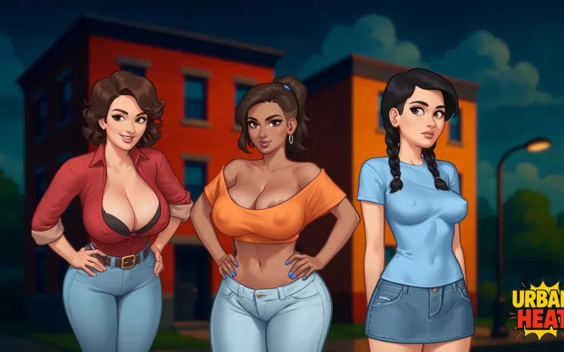 UrbanHeat cover 0.2.1 – Ren'Py adult game by Lustful Lab free download