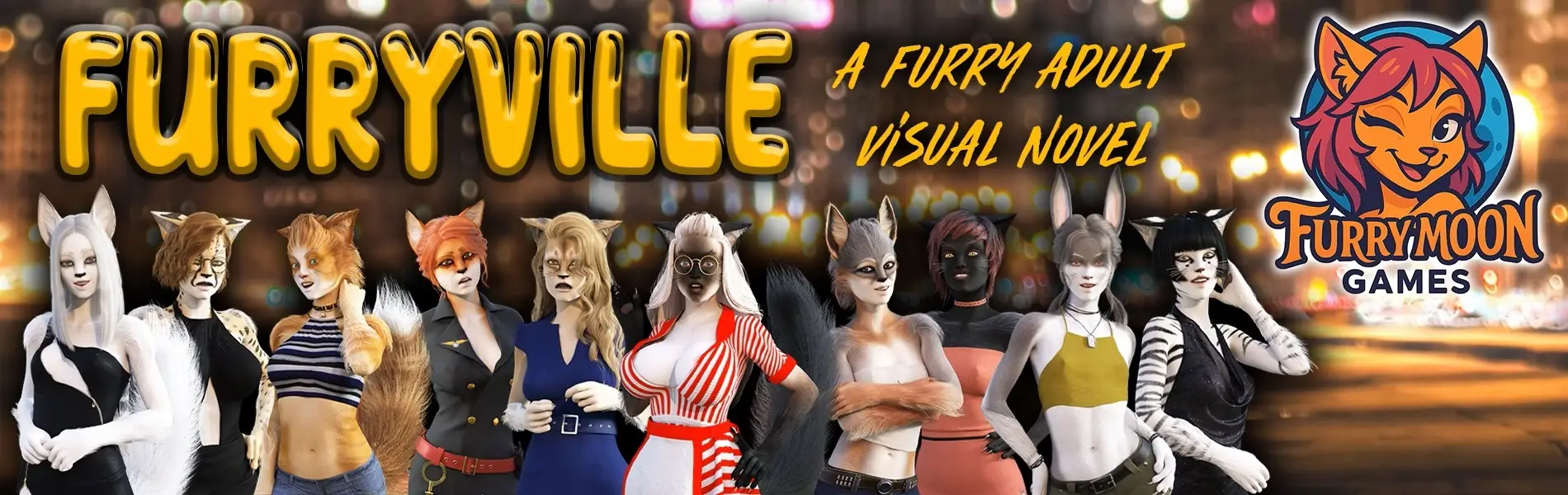 Furryville gameplay screenshot 9 (Ren'Py adult game) by Furry Moon Games – free download