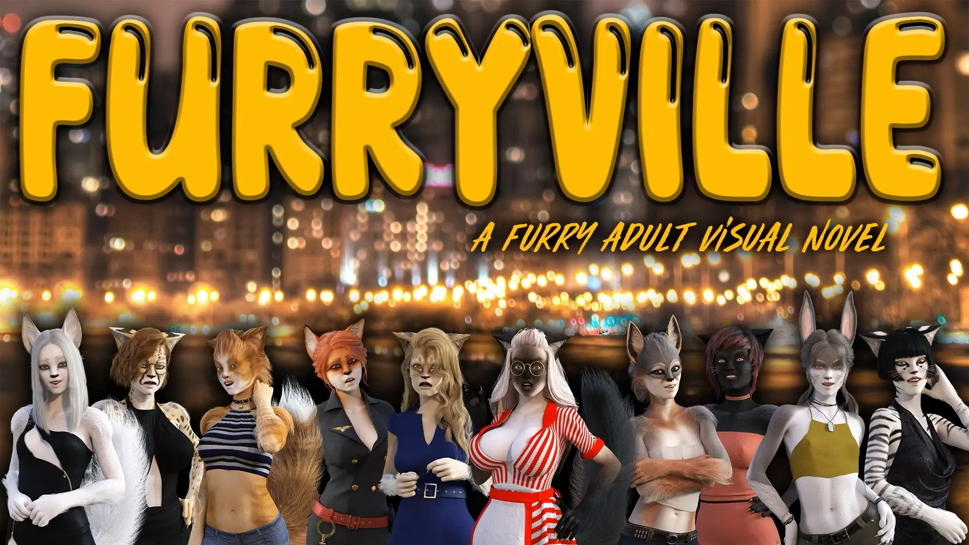 Furryville gameplay screenshot 13 (Ren'Py adult game) by Furry Moon Games – free download