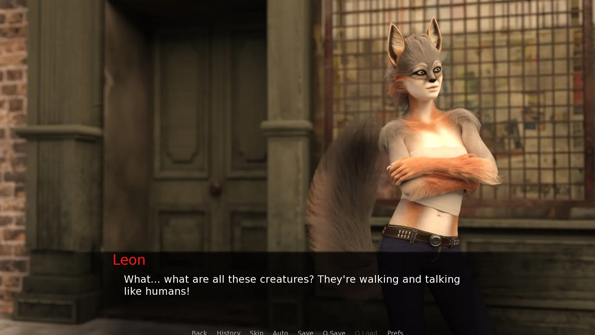 Furryville gameplay screenshot 10 (Ren'Py adult game) by Furry Moon Games – free download