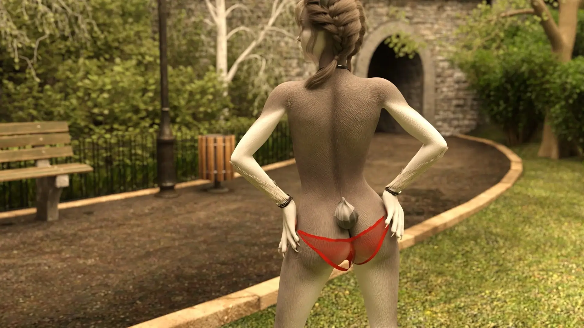 Furryville gameplay screenshot 21 (Ren'Py adult game) by Furry Moon Games – free download
