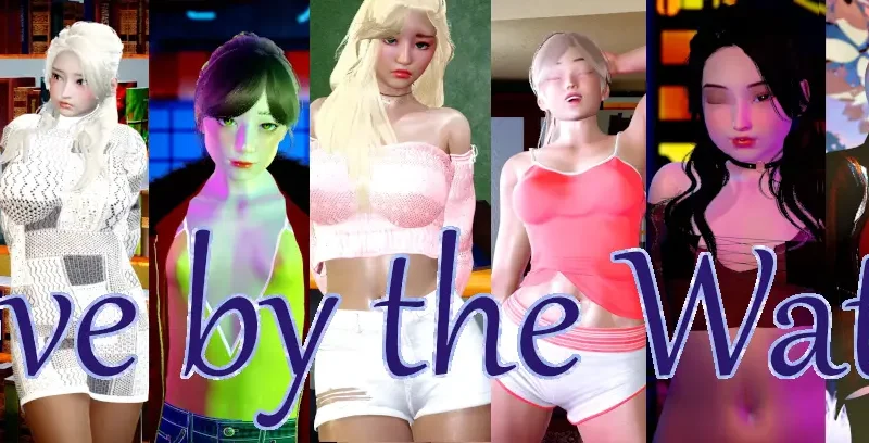 Love by the Water cover 0.6 – Ren'Py adult game by CURE free download