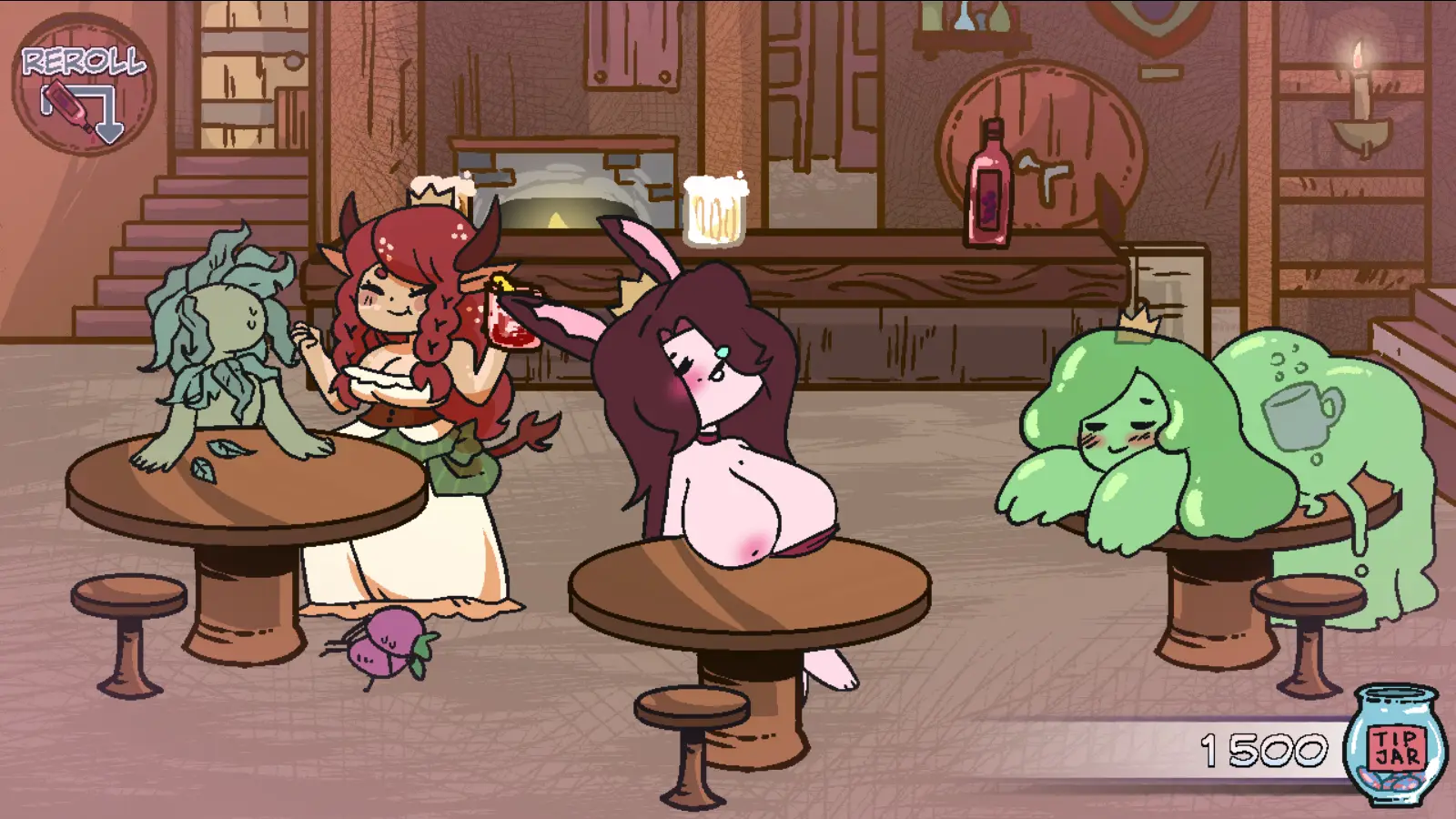 Queen of Clubs gameplay screenshot 6 (RPGM adult game) by Towerfag – free download