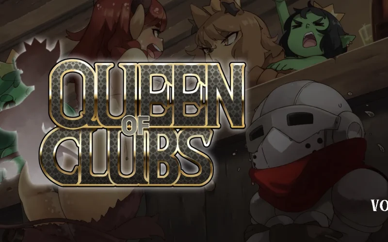 Queen of Clubs cover 0.12 Early Access – RPGM adult game by Towerfag free download