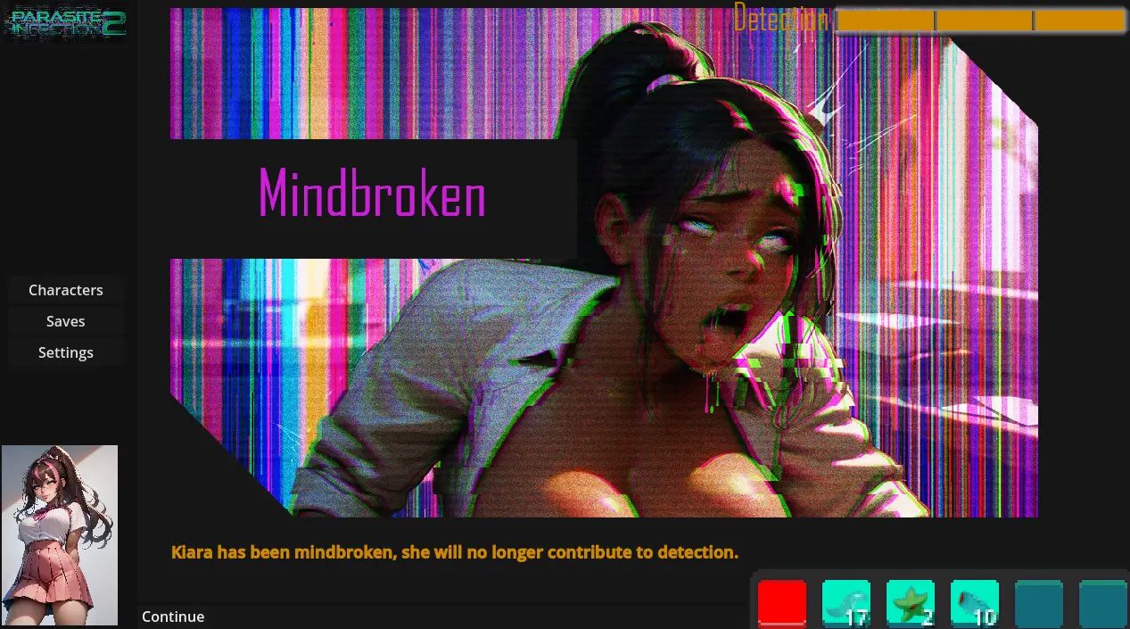 Parasite Infection 2 gameplay screenshot 4 (Godot adult game) by Parasite Infection – free download