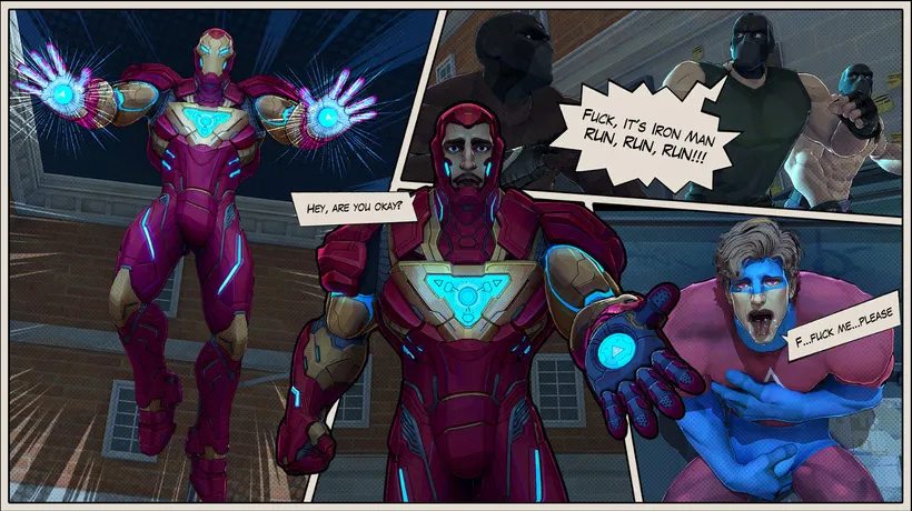Superheat Heroes gameplay screenshot 4 (Unity adult game) by Sonpih – free download