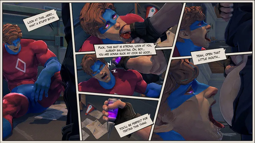 Superheat Heroes gameplay screenshot 3 (Unity adult game) by Sonpih – free download