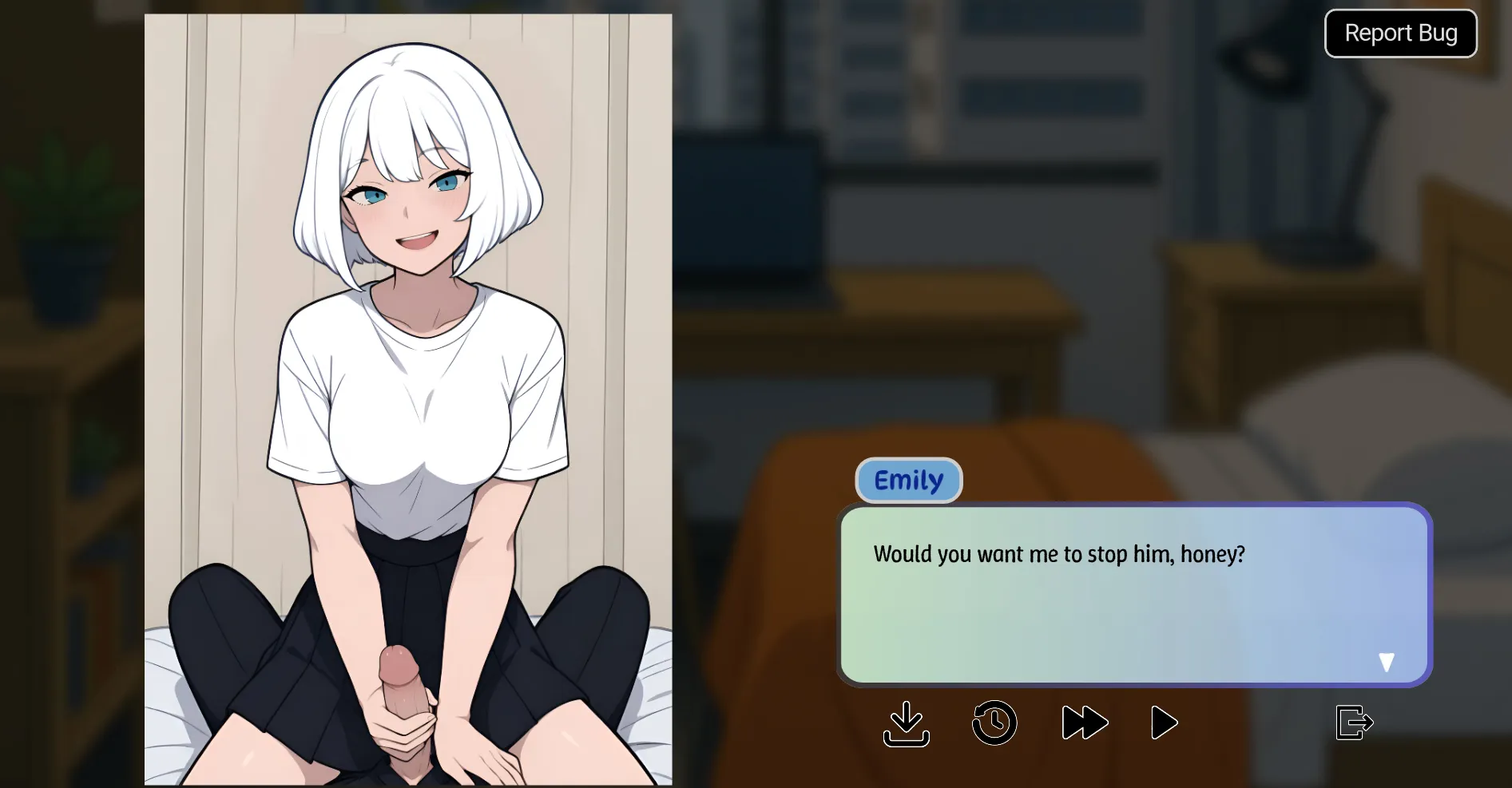 Ours to Share gameplay screenshot 2 (Godot adult game) by WapitiGames – free download