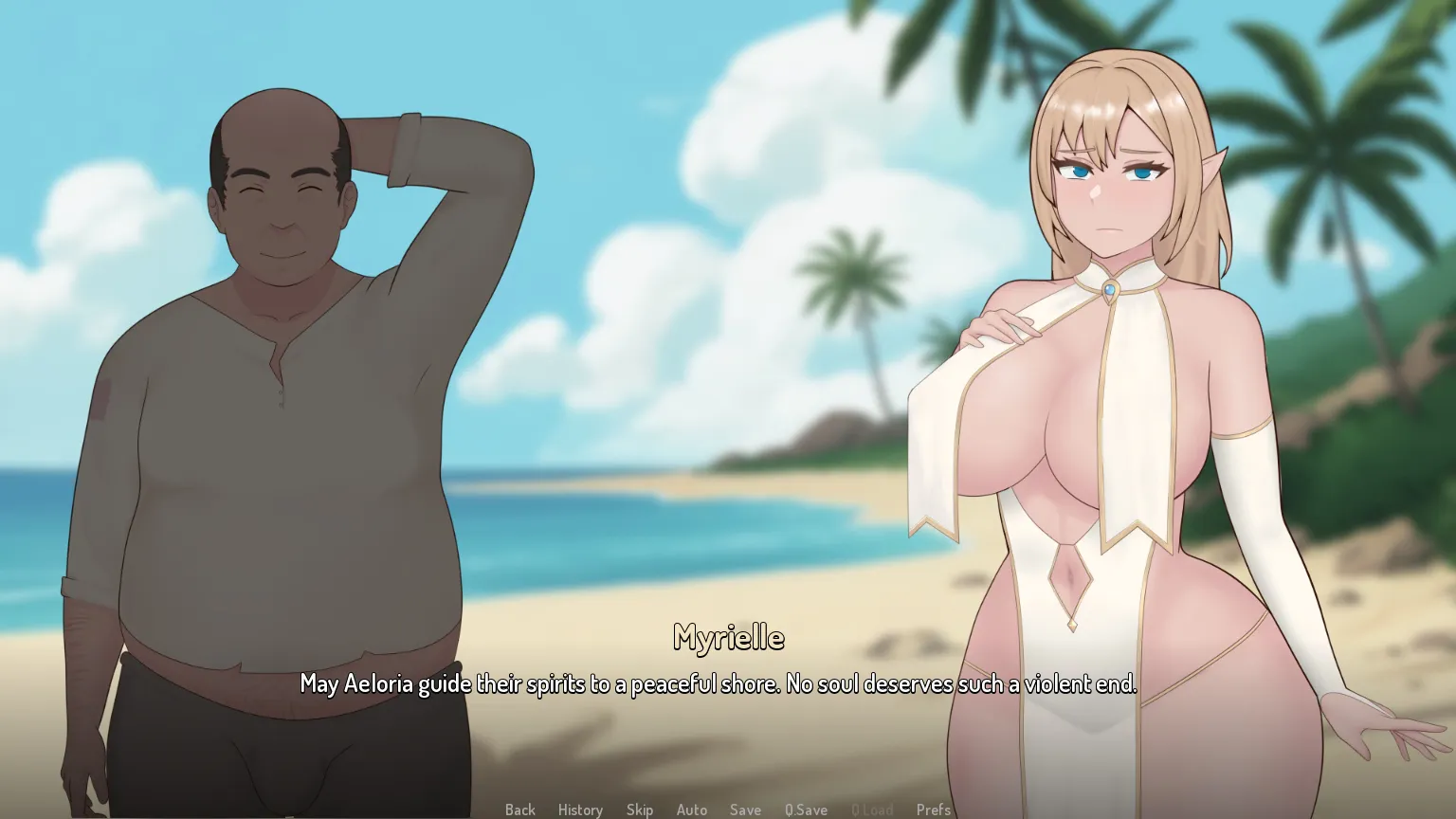 The Sunken Promise gameplay screenshot 5 (Ren'Py adult game) by NTR_LORD – free download