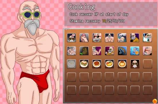 Jackie Chun gameplay screenshot 1 (RPGM adult game) by Pervy_Buu/Zeromissy – free download