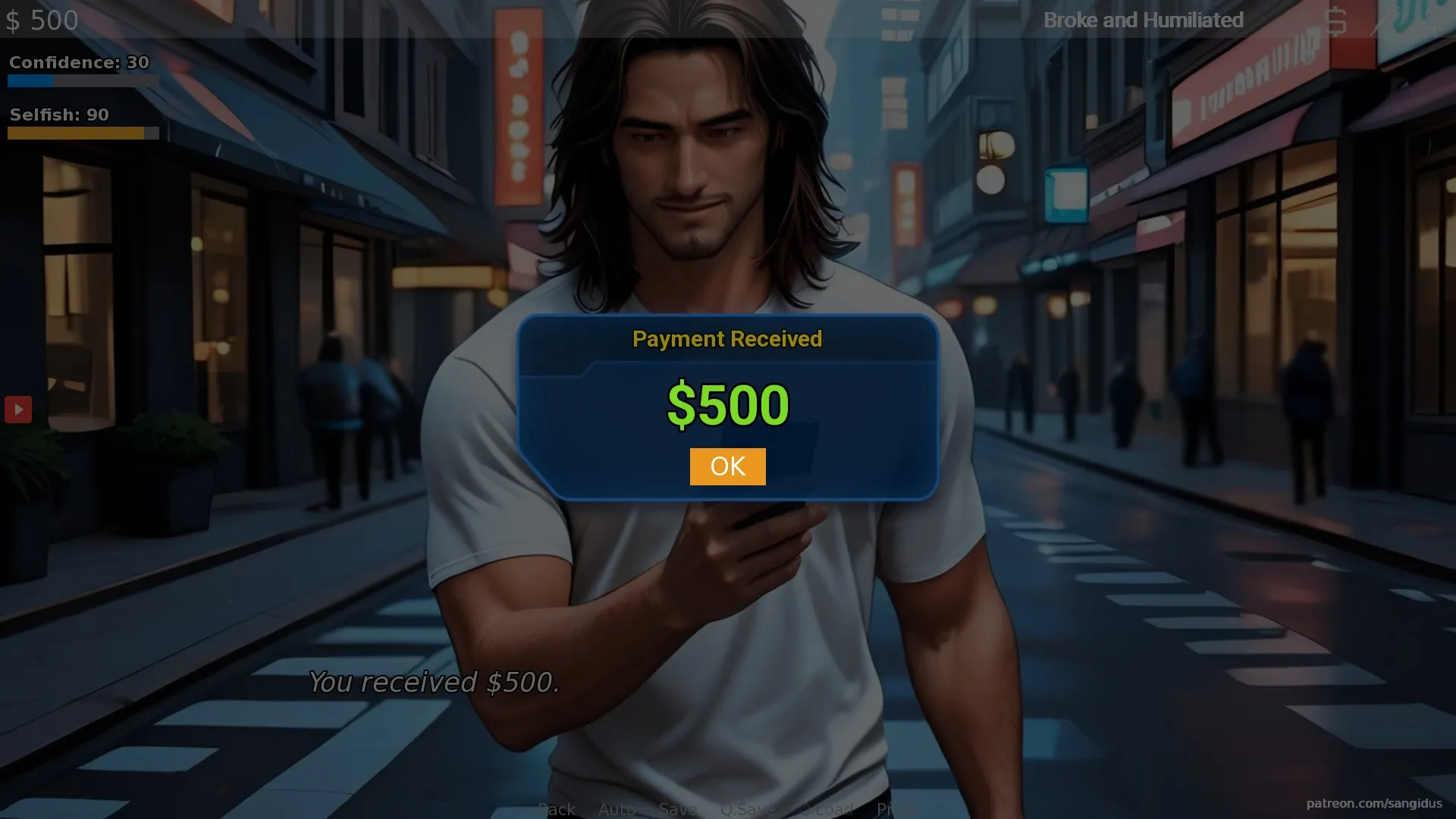 Twelve Signs of Seduction gameplay screenshot 8 (Ren'Py adult game) by Sangidus – free download