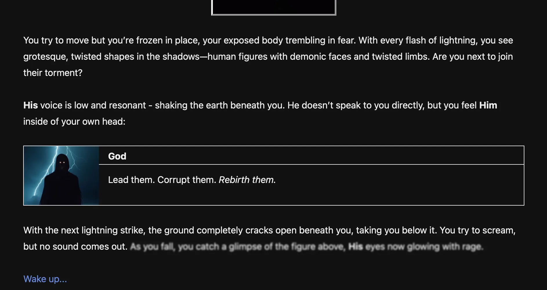 A Village Corrupted gameplay screenshot 2 (HTML adult game) by hauntedking – free download