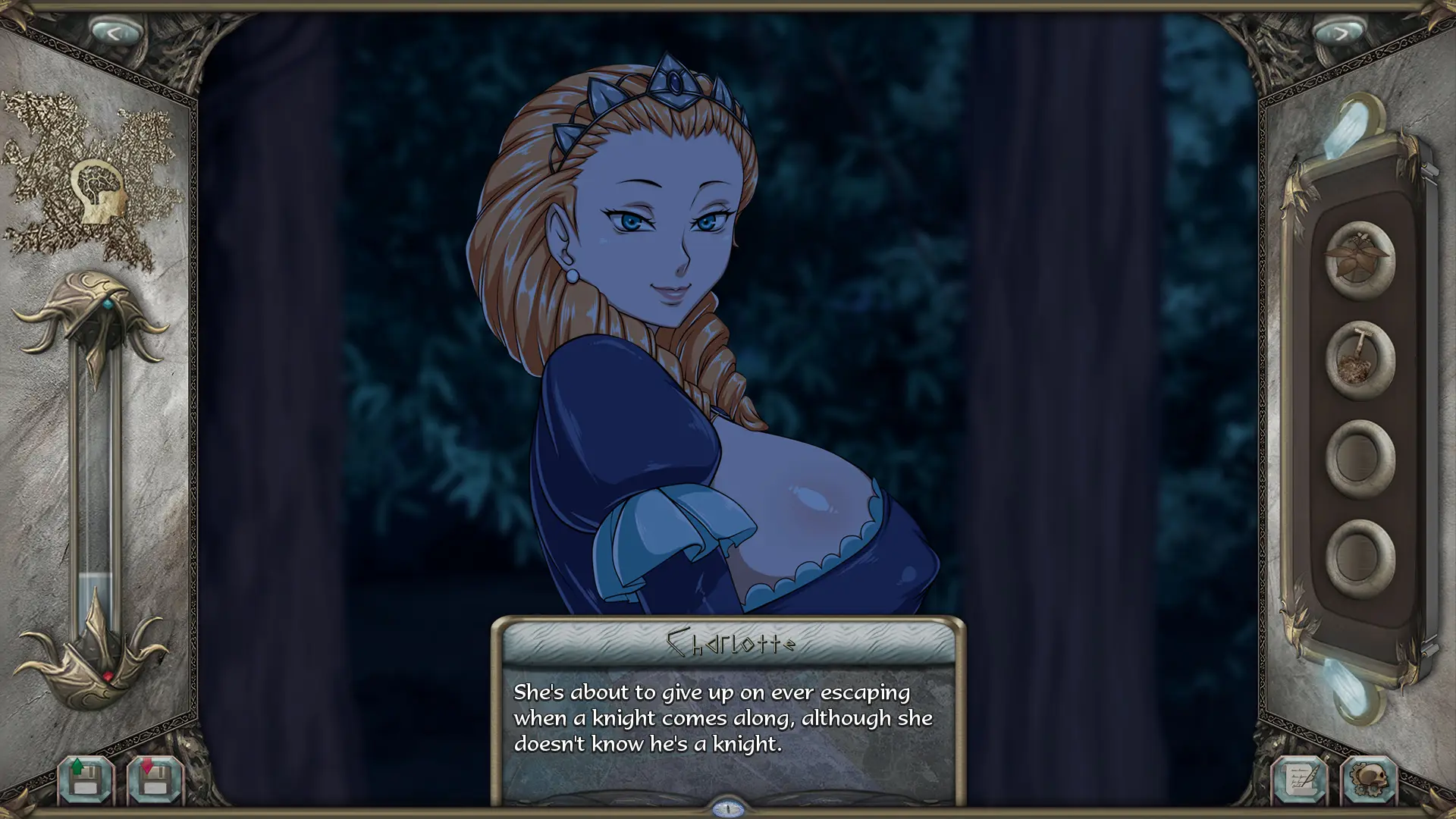Shadow Island gameplay screenshot 5 (Ren'Py adult game) by Redikal – free download