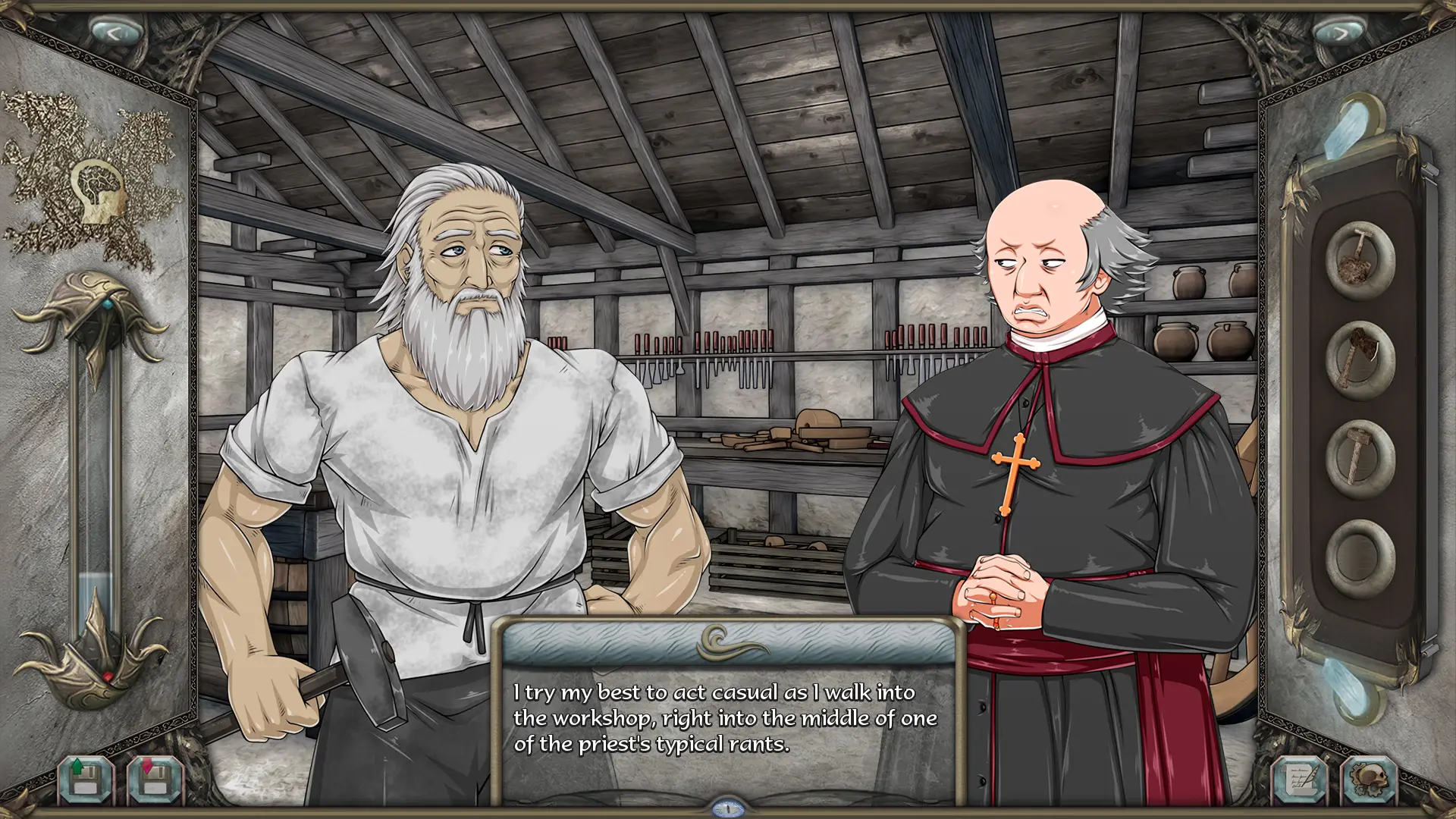 Shadow Island gameplay screenshot 7 (Ren'Py adult game) by Redikal – free download