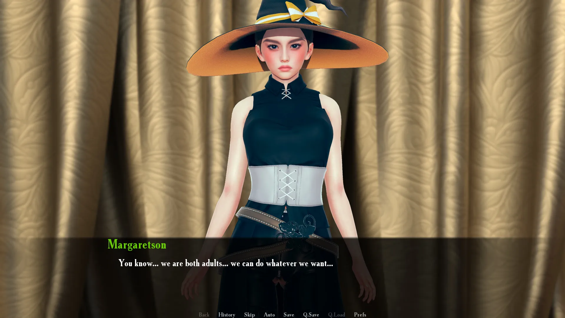 Mystery of Magic gameplay screenshot 3 (Ren'Py adult game) by Kitty_SFM – free download