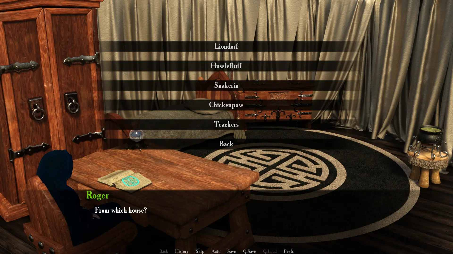Mystery of Magic gameplay screenshot 6 (Ren'Py adult game) by Kitty_SFM – free download