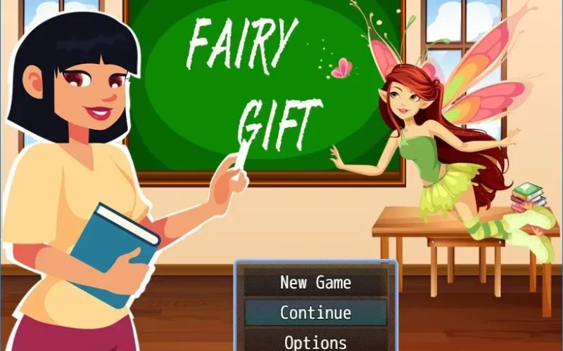 Fairy Gift cover 1.5 – RPGM adult game by moddb free download
