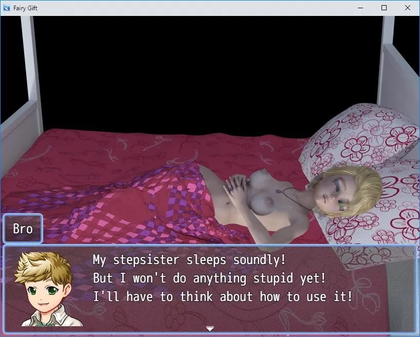 Fairy Gift gameplay screenshot 5 (RPGM adult game) by moddb – free download