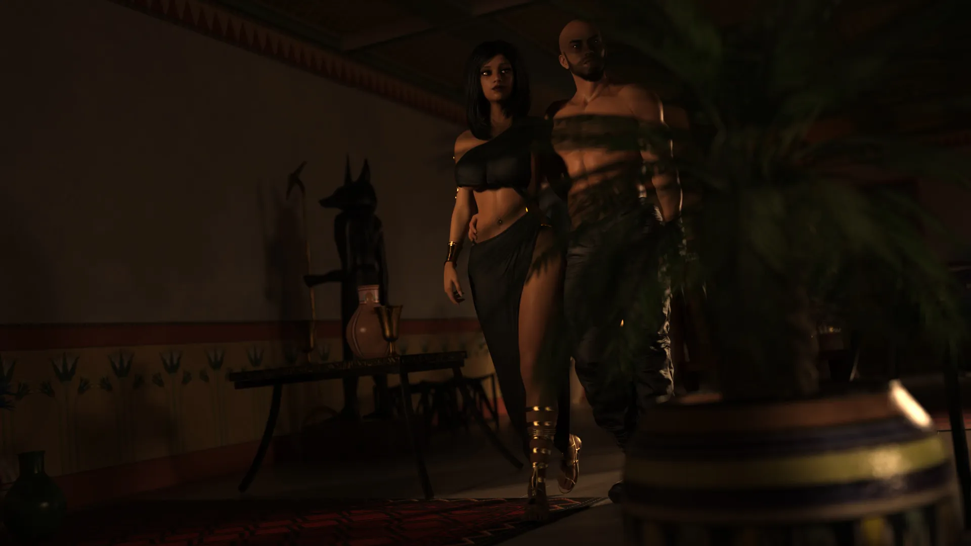Desert Stalker gameplay screenshot 2 (Ren'Py adult game) by Zetan – free download