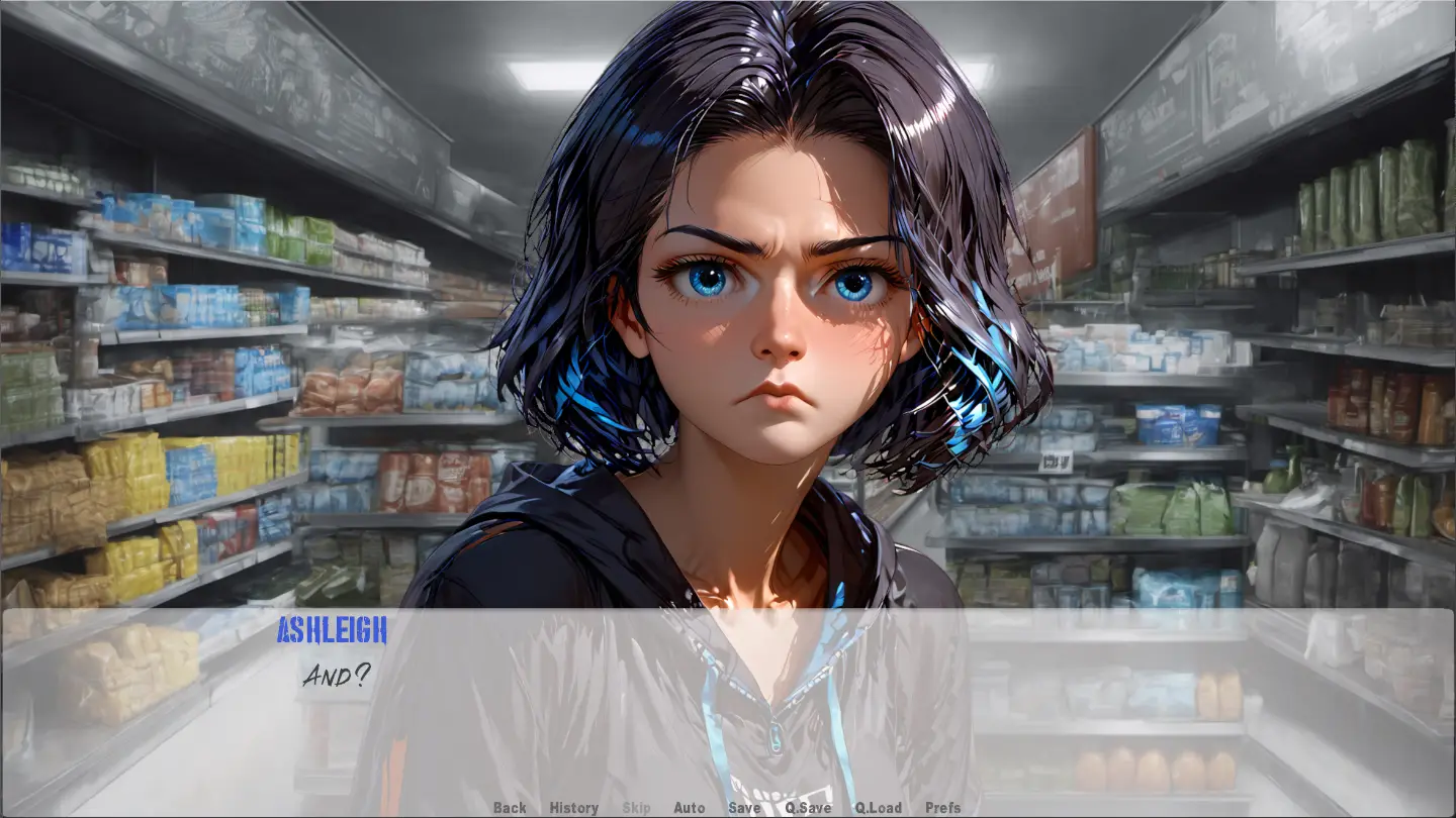 Sucker Punch gameplay screenshot 4 (Ren'Py adult game) by Insomnia Syndicate – free download