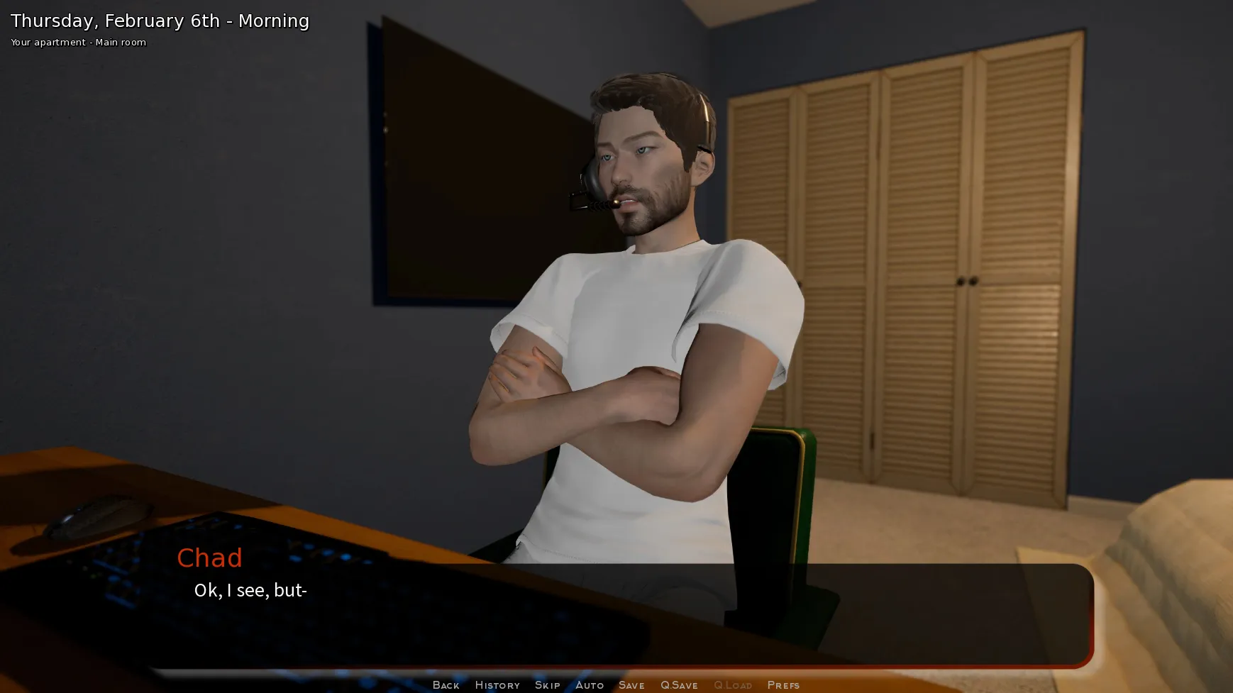 Studio Hearts gameplay screenshot 3 (Ren'Py adult game) by Atemsiel – free download