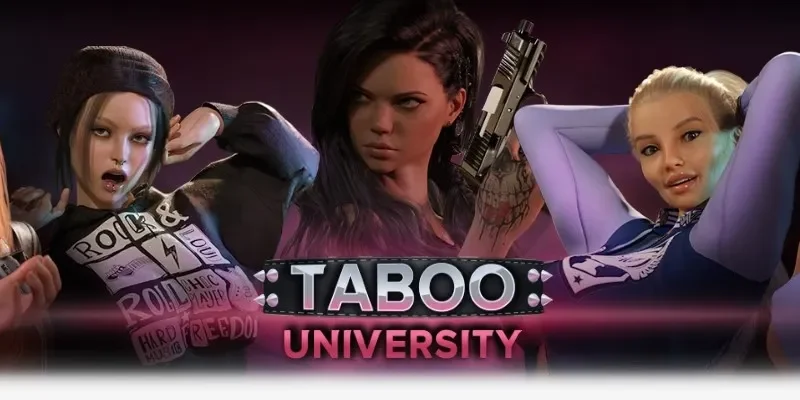Taboo University cover BookTwo - 1.5.9 – Ren'Py adult game by ViNovella free download