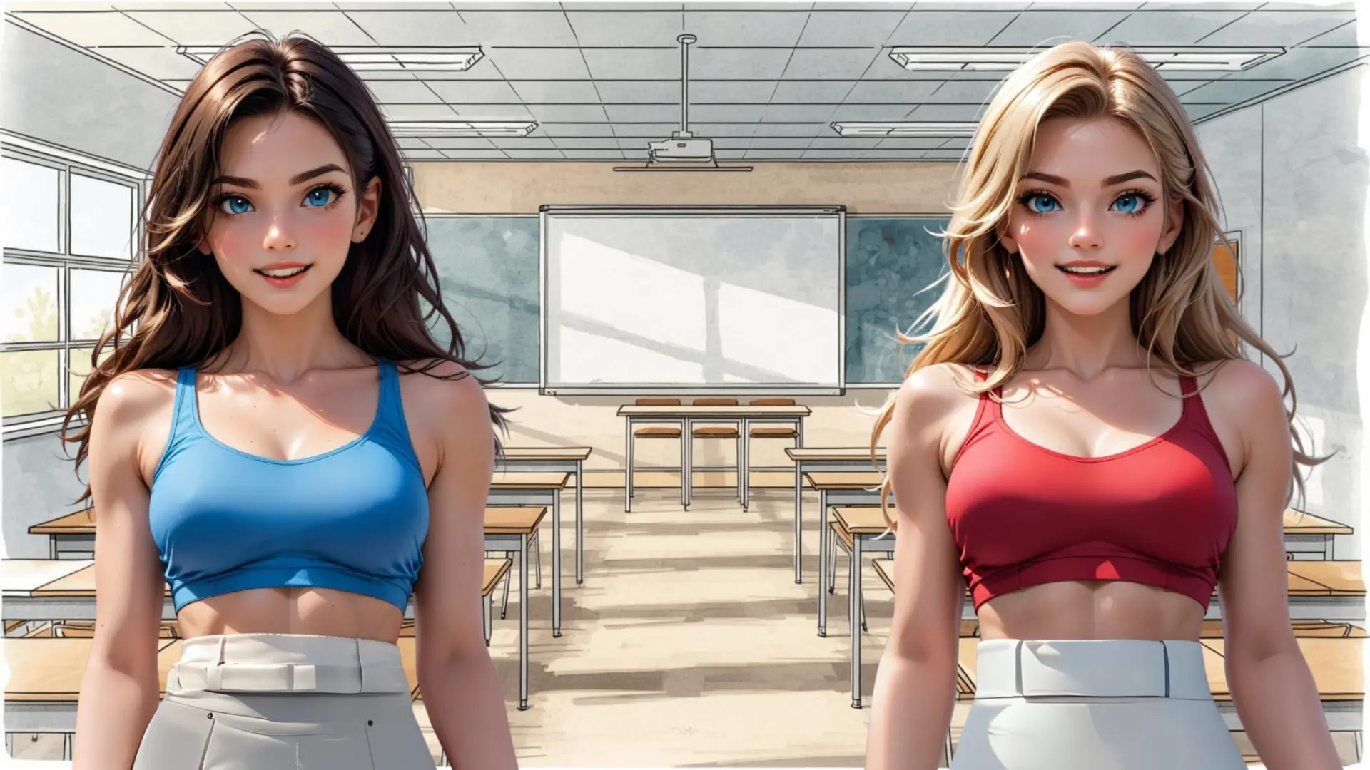 Adult Learner gameplay screenshot 3 (Ren'Py adult game) by AlphaB – free download