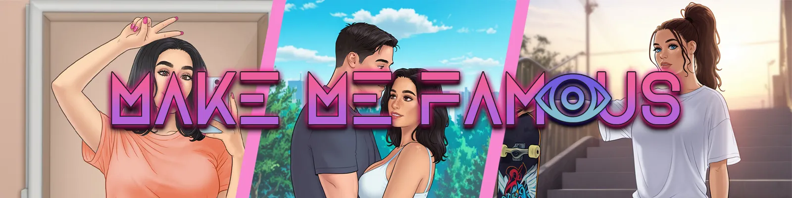 Make Me Famous gameplay screenshot 1 (Ren'Py adult game) by StanLock – free download
