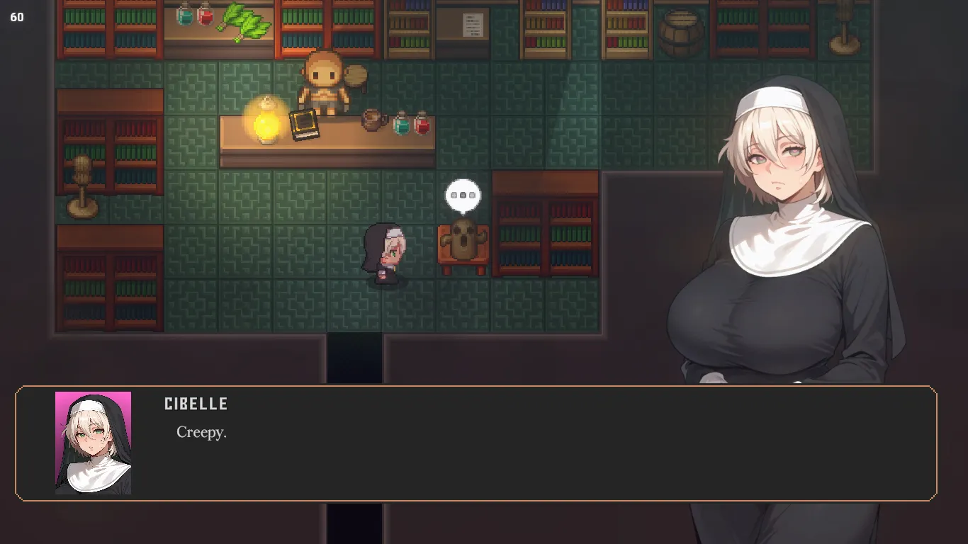 Cibelle gameplay screenshot 1 (Unity adult game) by Octagonala – free download