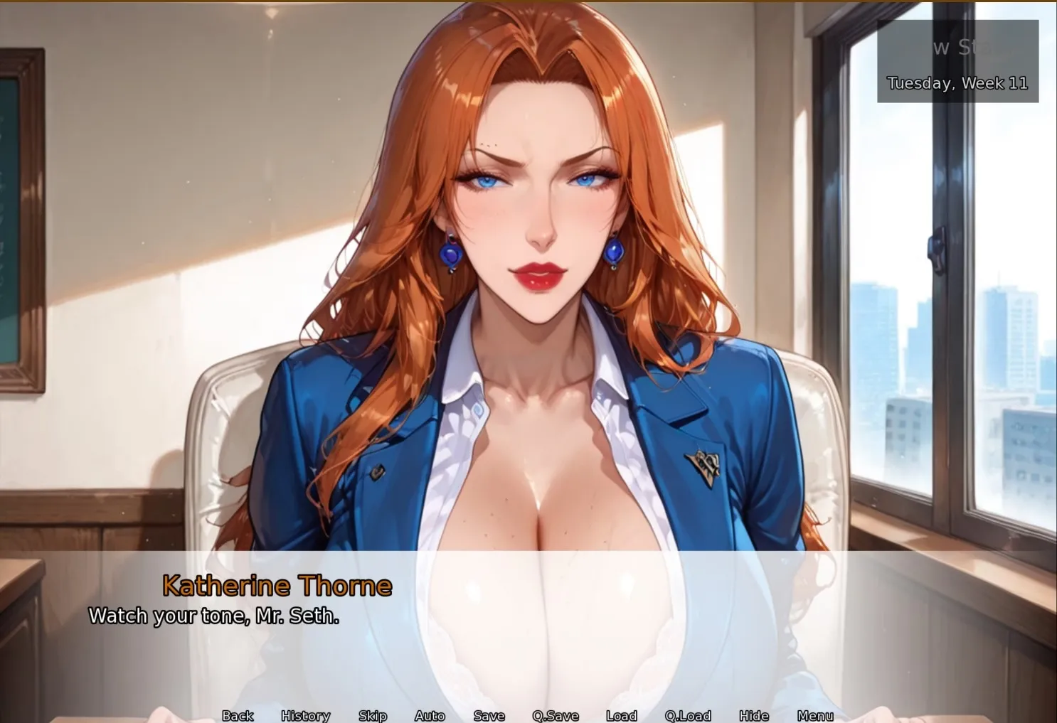 Degrees of Intimacy gameplay screenshot 3 (Ren'Py adult game) by Mandr4goran – free download