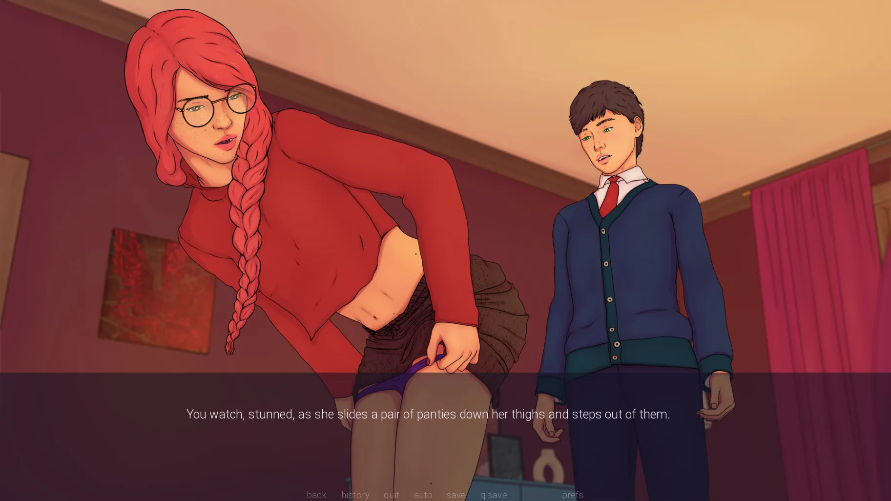 Temptation: Become Femboy gameplay screenshot 8 (Ren'Py adult game) by Femboy Temptation – free download
