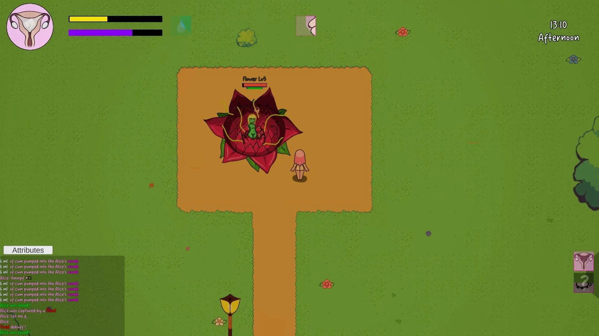 Project Alice gameplay screenshot 9 (Unity adult game) by diogaoo – free download