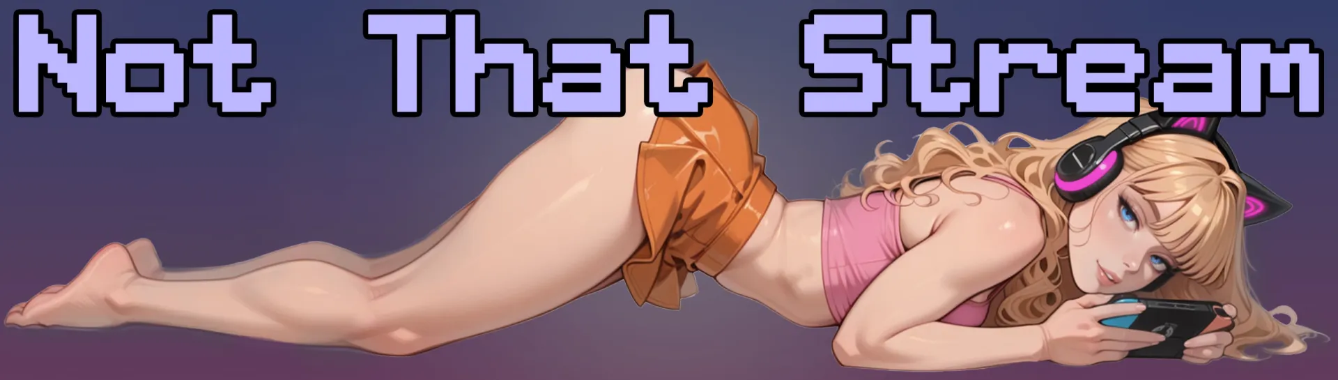 Not That Stream gameplay screenshot 2 (Ren'Py adult game) by legioflavia – free download