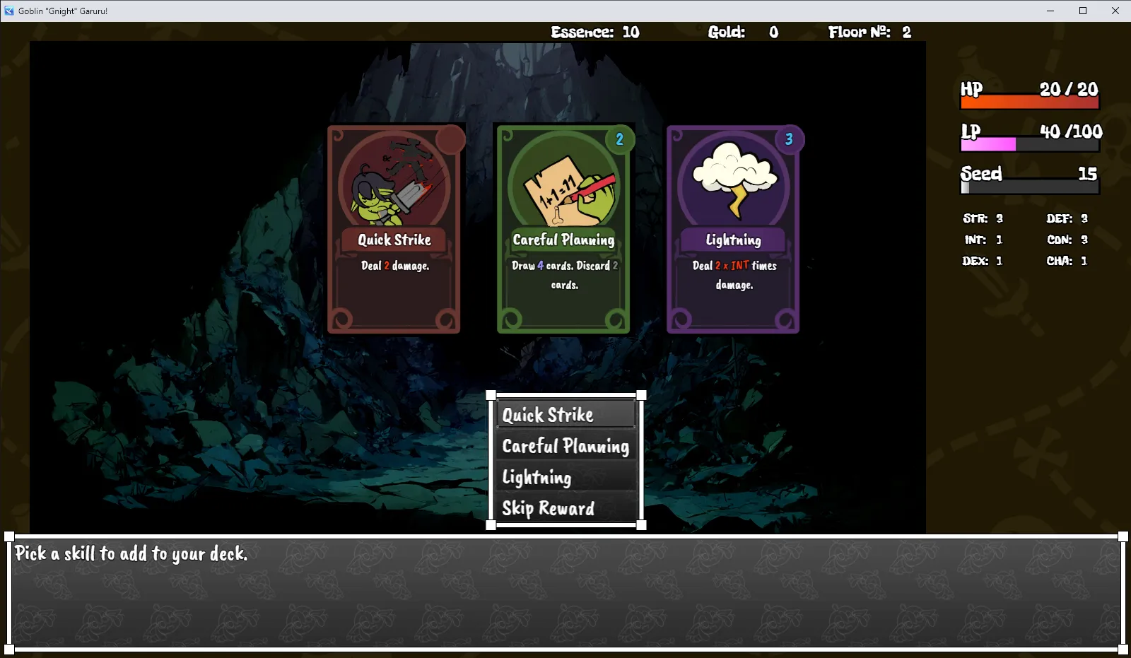 Goblin “Gnight” Garuru gameplay screenshot 7 (RPGM adult game) by Sleepy Mog Studio – free download