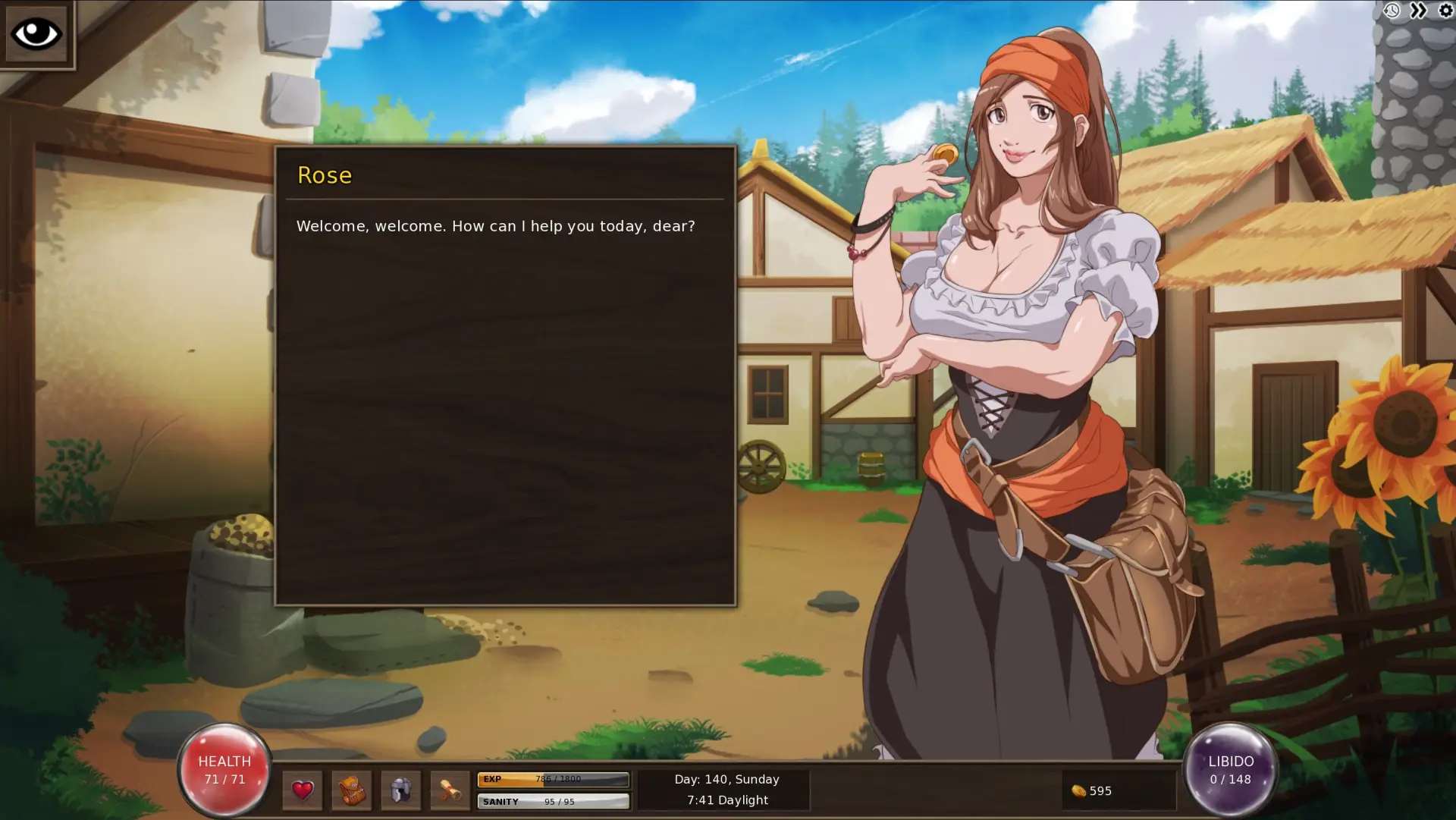 Lustful Desires gameplay screenshot 6 (Ren'Py adult game) by Hyao – free download